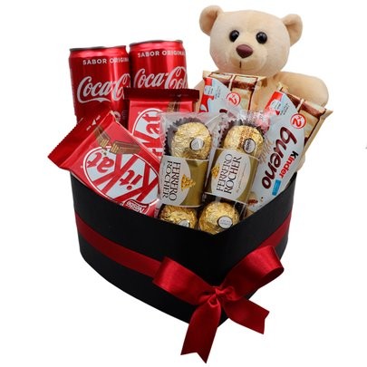 Box Urso Coca-Cola & Chocolates